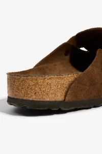 Birkenstock Boston Soft Footbed Suede Leather – Carafe | Centre Commercial